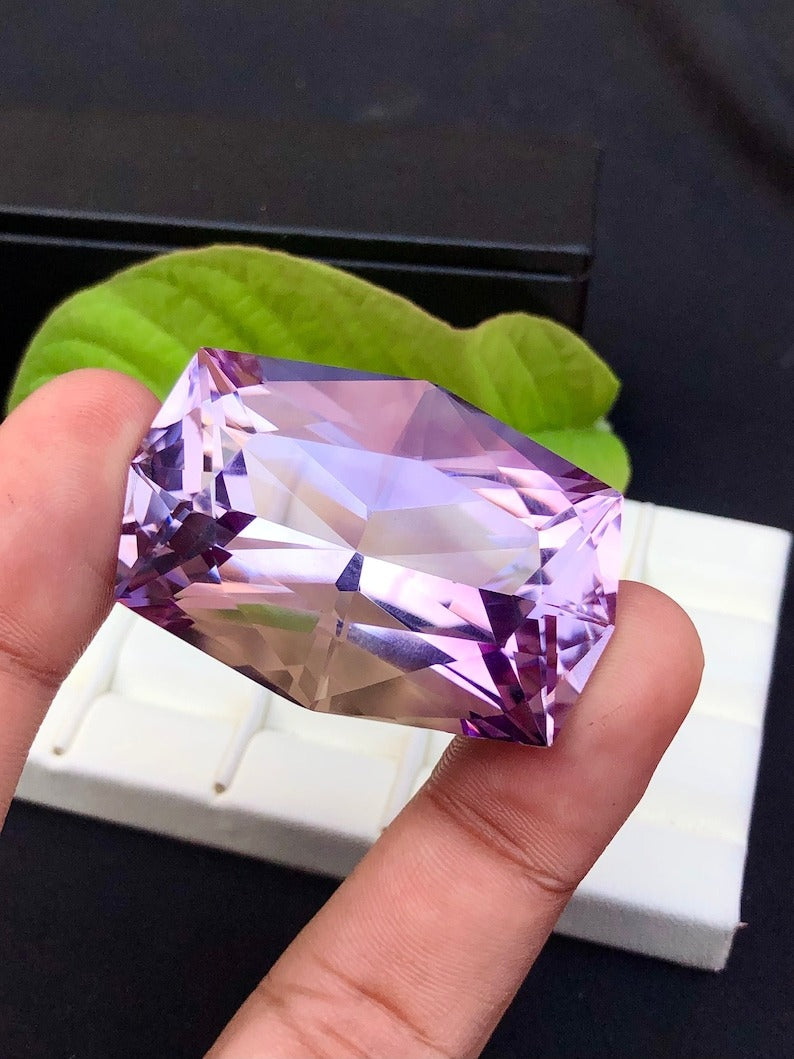 Natural Purple Color Amethyst Gemstone, Loose Gemstone, Amethyst Jewellry, Jewellry Making, Gemstone Jewellry - 168.55cts
