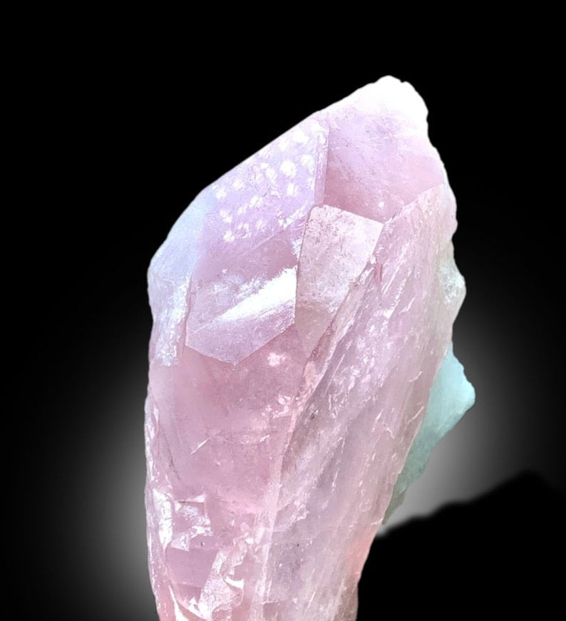 Terminated Natural Pink Morganite Crystal from Dara e Pech Afghanistan, 440 gram