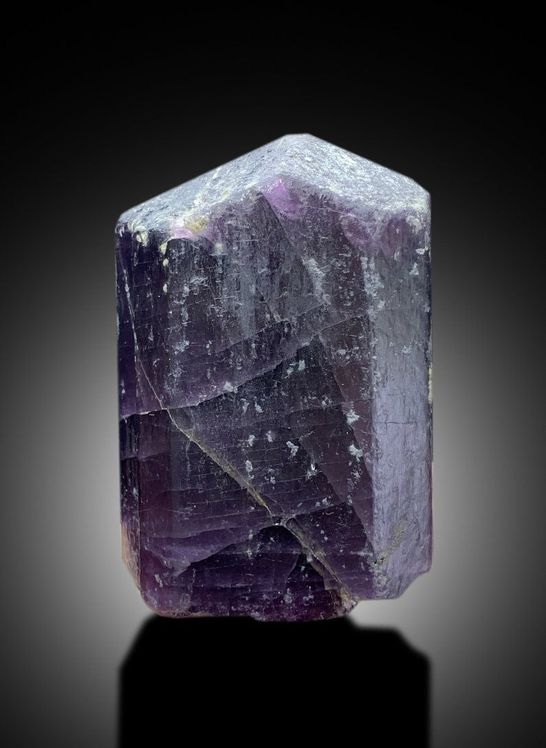 Natural Rich Purple Color Scapolite Crystal, Scapolite Stone, Scapolite Specimen, Raw Mineral, Scapolite from Afghanistan - 511 gram