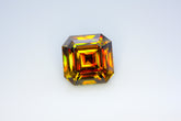 Sparkling Full Fire Titanite Sphene Gemstone, Loose Gemstone, Asscher Cut Faceted Rare Sphene - 28 CT