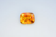 Full Fire Titanite Sphene Gemstone, Loose Gemstone, Cusshion Cut Faceted Sphene - 6.55 CT