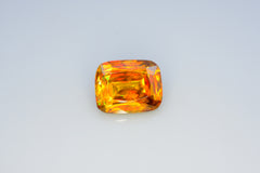 Full Fire Titanite Sphene Gemstone, Loose Gemstone, Cusshion Cut Faceted Sphene - 6.55 CT