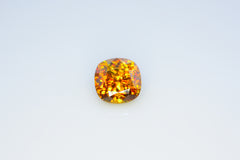 Shiny Full Fire Sphene Gemstone, Cusshion Cut Faceted Rare Sphene, Loose Gemstone - 4.95 CT