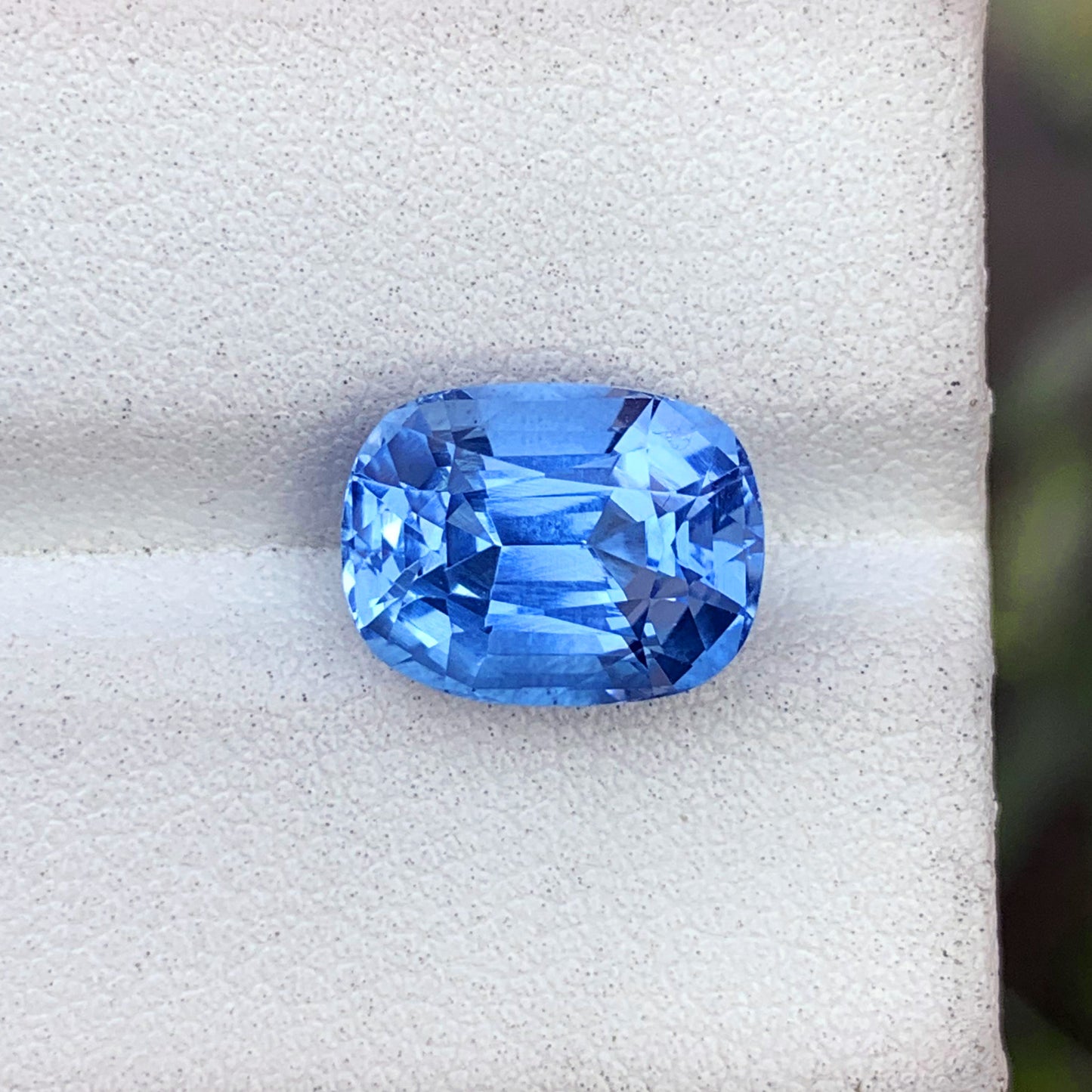 March birthstone aquamarine loose stone cushion
Deep blue aquamarine gemstone engagement ring stone