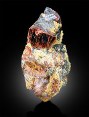 RED ZIRCON SPECIMEN | RED ZIRCON CRYSTALS | ZIRON STONE | RED ZIRCONIA | ZIRCON GEMSTONE | RAW GEMSTONE | MINERAL SPECIMEN | 2238 G