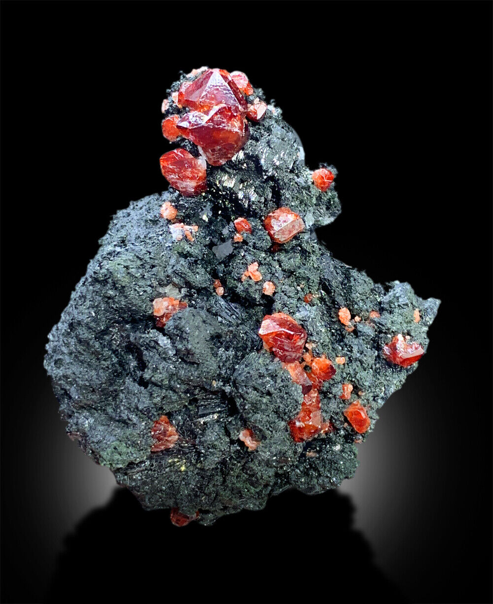 RED ZIRCON SPECIMEN | RED ZIRCON CRYSTALS | ZIRON STONE | RED ZIRCONIA | ZIRCON GEMSTONE | RAW GEMSTONE | MINERAL SPECIMEN | 64 G