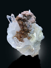 AXINITE SPECIMEN , AXINITE CRYSTALS, AXINITE STONE, QUARTZ CRYSTALS, CRYSTAL CLUSTER, MINERAL SPECIMEN, RAW GEMSTONES, RARE CRYSTALS, 309 G