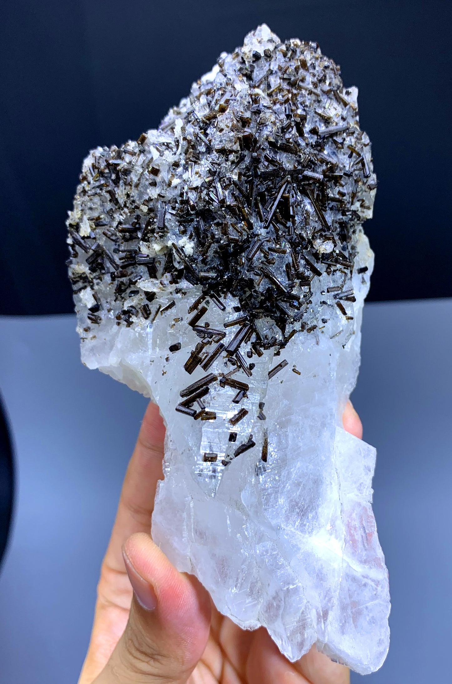 Rare Childrenite Cluster on Quartz from Skardu Pakistan - 327 gram