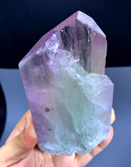 v Shape Pink Kunzite Crystal from Afghanistan - 358 gram