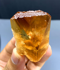 Rich Golden Color Gemmy Topaz Crystal from Pakistan - 74 gram