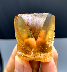Rich Golden Color Gemmy Topaz Crystal from Pakistan - 74 gram
