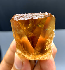 Rich Golden Color Gemmy Topaz Crystal from Pakistan - 74 gram