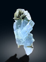 Sky Blue Aquamarine on Muscovite from Nagar valley Pakistan - 144 gram