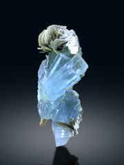 Sky Blue Aquamarine on Muscovite from Nagar valley Pakistan - 144 gram