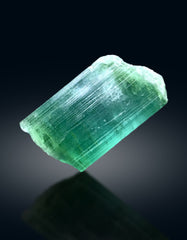 Bluish Green Tourmaline Crystal from Afghanistan - 16 gram