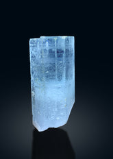 Natural Blue Aquamarine Crystal from Pakistan - 63 gram