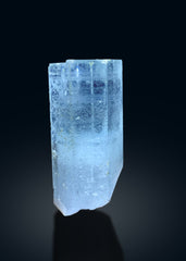 Natural Blue Aquamarine Crystal from Pakistan - 63 gram
