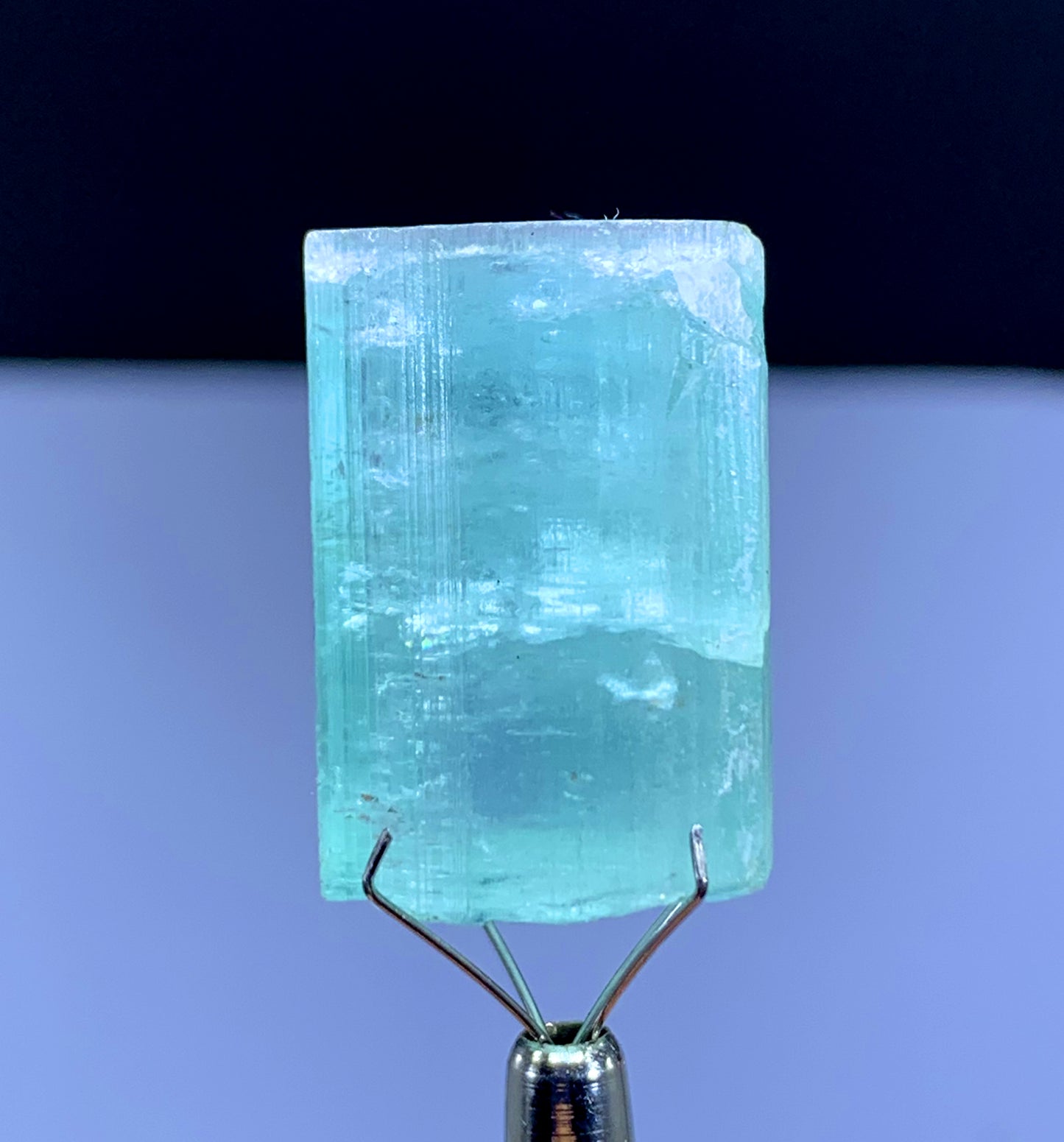 Paraiba Like Color Blue Tourmaline Crystal from Afghanistan - 78.90 carat