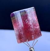 Natural Terminated Tricolor Tourmaline Crystal from Paprok Afghanistan - 129.95 carat