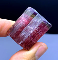 Natural Terminated Tricolor Tourmaline Crystal from Paprok Afghanistan - 129.95 carat