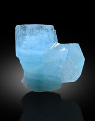 Natural Sky Blue Color Aquamarine Crystal, Aquamarine Specimen, Aquamarine from Nagar Mine Skardu Pakistan - 347 gram