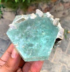 Blue Aquamarine with Mica from Pakistan - 250 gram