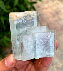 Stepped Blue Aquamarine Crystal from Shigar valley Pakistan - 162 gram