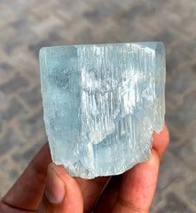 Blue Aquamarine Crystal from Shigar valley Pakistan - 179 gram