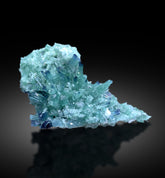 Bluish Green Indicolite Tourmaline Bunch from Afghanistan - 118 gram