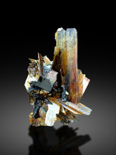 Rare Red Brookite Cluster on Matrix from Baluchistan Pakistan - 20 grams