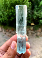 Transparent Blue Aquamarine Crystal from Shigar valley Pakistan - 52 gram