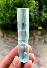 Transparent Blue Aquamarine Crystal from Shigar valley Pakistan - 52 gram