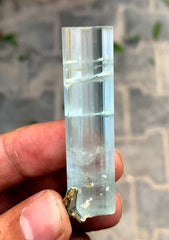 Transparent Blue Aquamarine Crystal from Shigar valley Pakistan - 19 gram