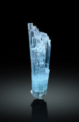 Transparent Sky Blue Color Aquamarine Cluster from Shigar valley Skardu Pakistan - 77 gram
