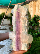 Museum Grade Pink Kunzite with Pollucite, Green Tourmalines Quartz and Cleavelandite Albite from Afghanistan - 15.4 kg