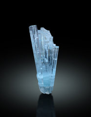 Transparent Sky Blue Color Aquamarine Cluster from Shigar valley Skardu Pakistan - 77 gram