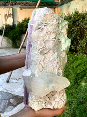 Museum Grade Pink Kunzite with Pollucite, Green Tourmalines Quartz and Cleavelandite Albite from Afghanistan - 15.4 kg