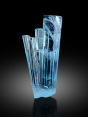 Transparent Sky Blue Color Aquamarine Cluster from Shigar valley Skardu Pakistan - 32 gram