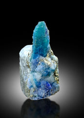 Rare Afghanite Crystal on Matrix from Badakhshan Afghanistan - 84 gram
