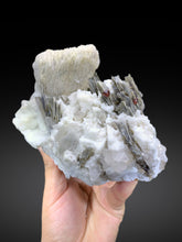 Red Garnet on Star Mica, Quartz and Feldspar, Garnet Specimen from Pakistan - 835 gram