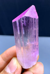 v Shape Terminated Pink Kunzite Crystal from Afghanistan - 28 grams