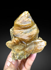 Rare Astrophyllite Inclusion Quartz on Matrix from Zagi Mountains Pakistan - 358 gram