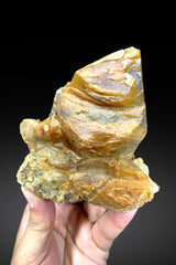 Rare Astrophyllite Inclusion Quartz on Matrix from Zagi Mountains Pakistan - 358 gram