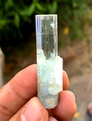 Transparent Blue Aquamarine Crystal from Shigar valley Pakistan - 14 gram