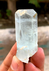 Terminated Blue Aquamarine Crystal from Pakistan - 43 gram