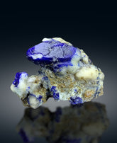 Rare Blue Afghanite with Winchite on Matrix from Afghanistan - 337 gram