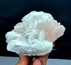 Pink Morganite on Albite Lepidolite and Feldspar from Afghanistan - 674 gram