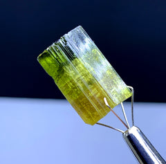 Natural Bicolor Tourmaline Crystal from Afghanistan - 35 carat