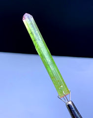 Natural Bicolor Lipstick Tourmaline Crystal from Paprok Afghanistan - 20.95 carat