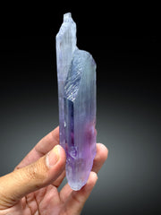 Double Terminated Purple Pink Kunzite Crystal from Nuristan Afghanistan - 299 gram
